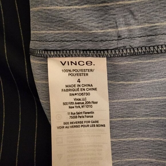 Vince Long Pencil Skirt NWT Black Size 4 - Picture 8 of 9